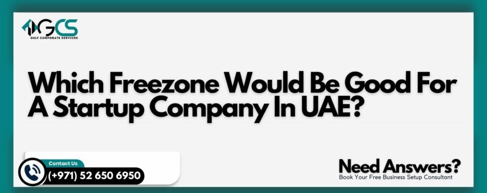 Which Freezone Would Be Good For A Startup Company In UAE?