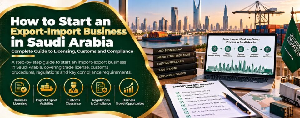 how to start an export-import business in saudi arabia guide