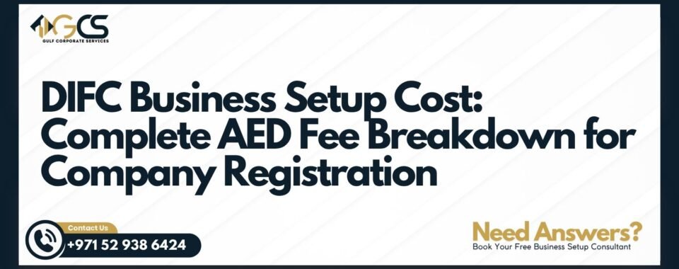 DIFC Business Setup Cost