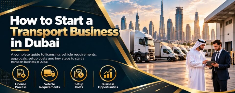 how to start a transport business in dubai Guide