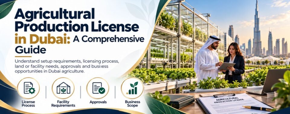 Agricultural Production license in dubai guide