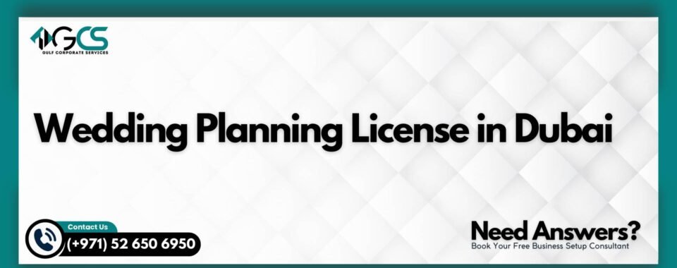 Wedding Planning License in Dubai