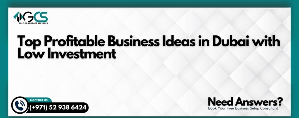 Top Profitable Business Ideas in Dubai with Low Investment