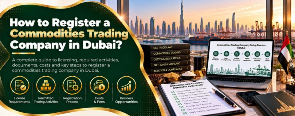 How to Register a Commodities Trading Company in Dubai guide