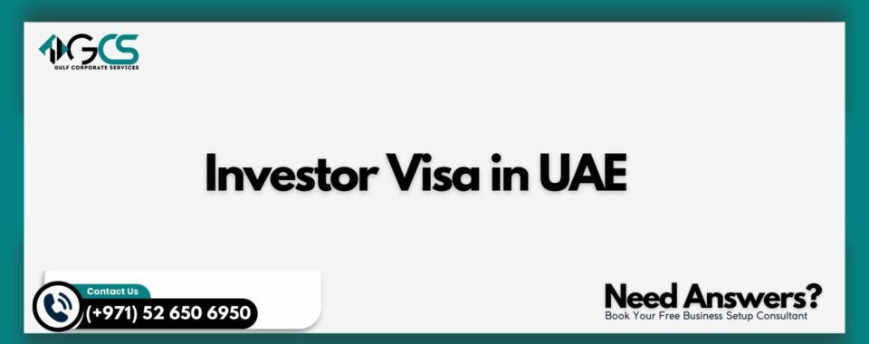Investor Visa in UAE