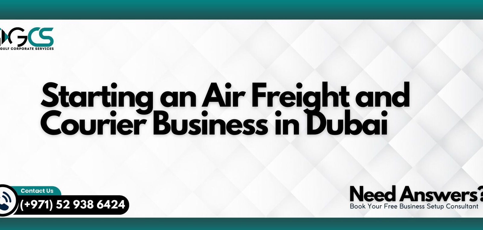 Starting an Air Freight and Courier Business in Dubai