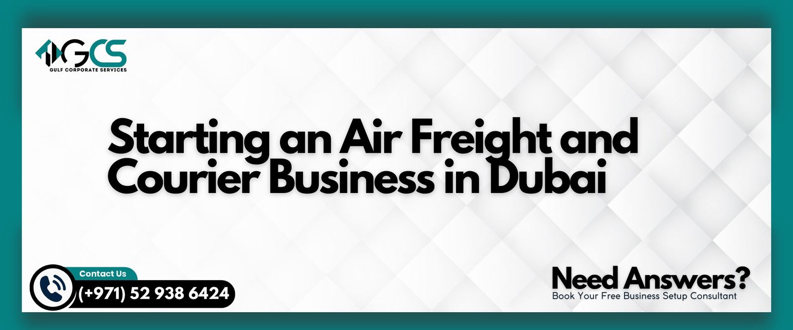 Starting an Air Freight and Courier Business in Dubai