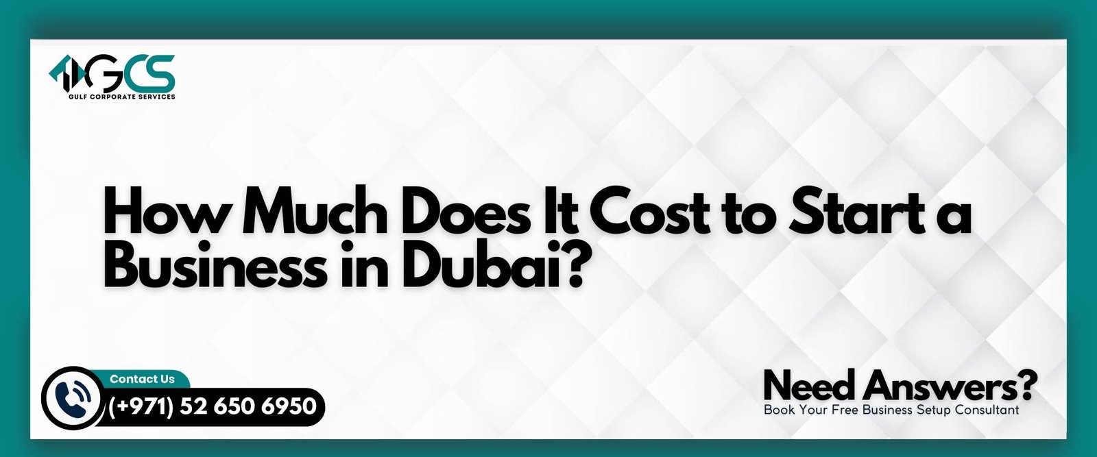 How Much Does It Cost to Start a Business in Dubai? | Gulf Corporate ...
