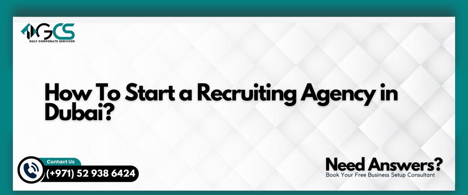 How To Start a Recruiting Agency in Dubai?