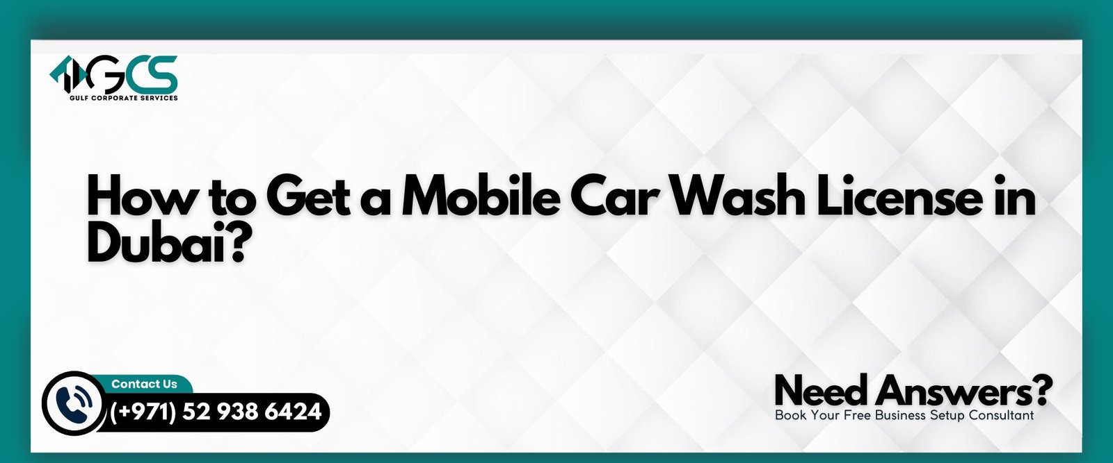 How to Get a Mobile Car Wash License in Dubai?