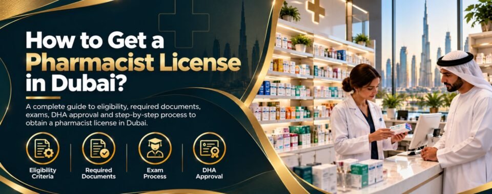 how to get a Pharmacist License in dubai Guide