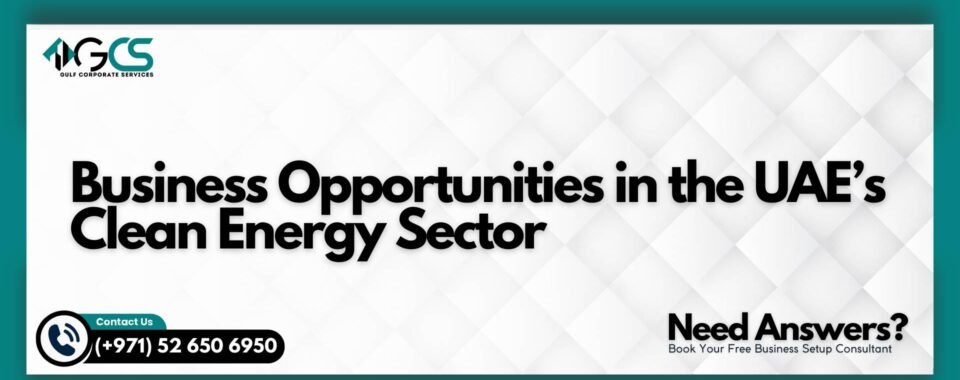 Business Opportunities in the UAE’s Clean Energy Sector