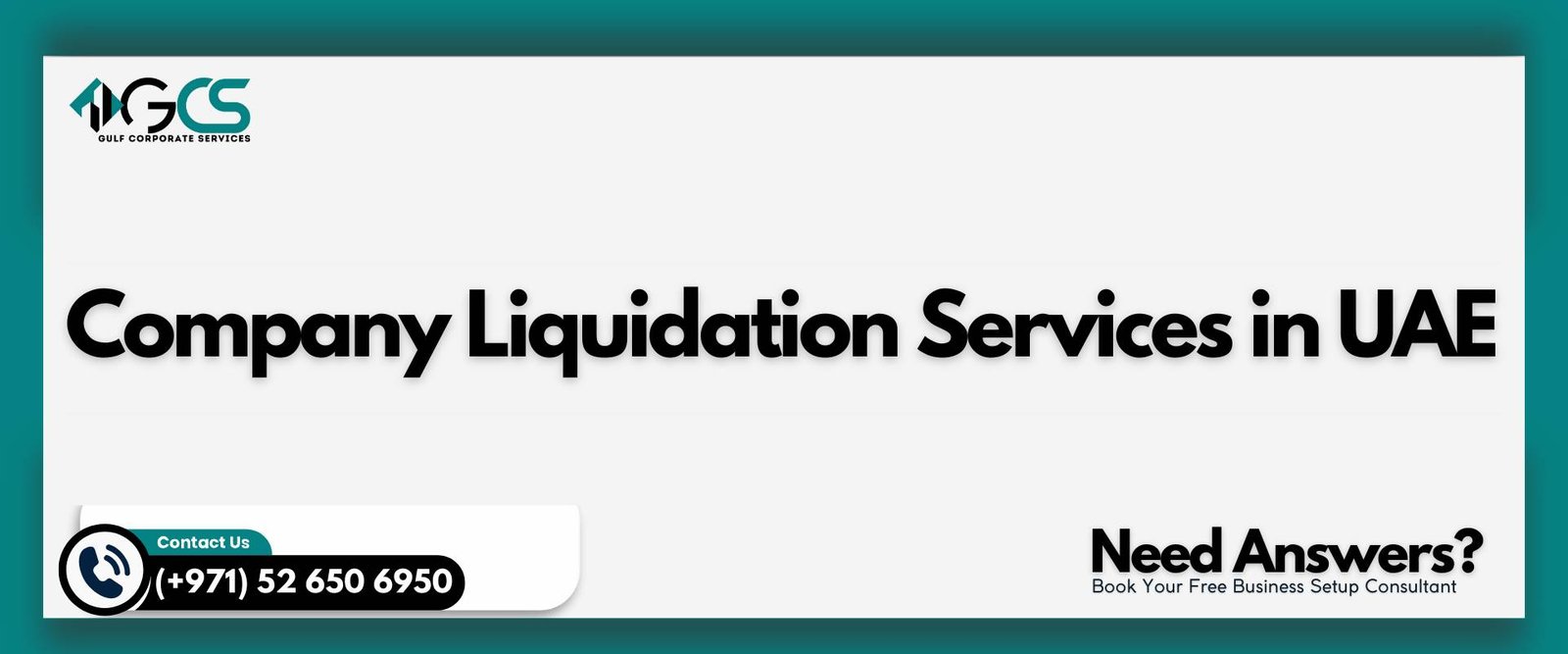 Company Liquidation Services in UAE | Gulf Corporate Services