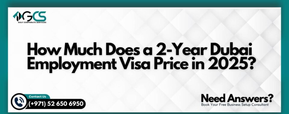 How Much Does a 2-Year Dubai Employment Visa Price in 2025?