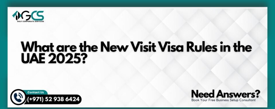 New Visit Visa Rules in the UAE