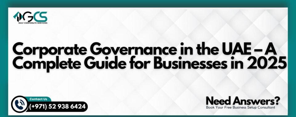 Corporate Governance in the UAE