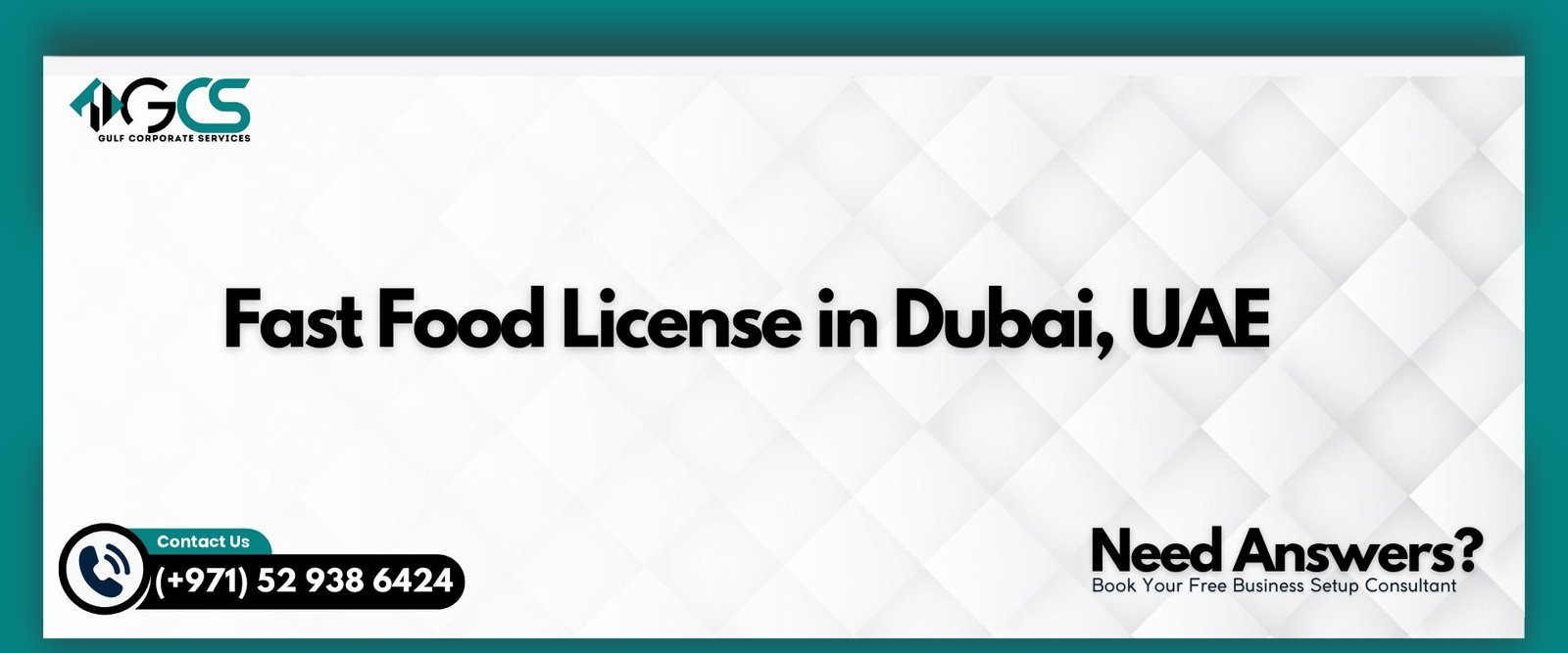 Fast Food License in Dubai, UAE