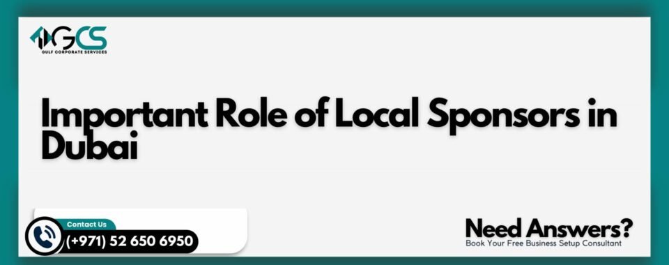 Important Role of Local Sponsors in Dubai