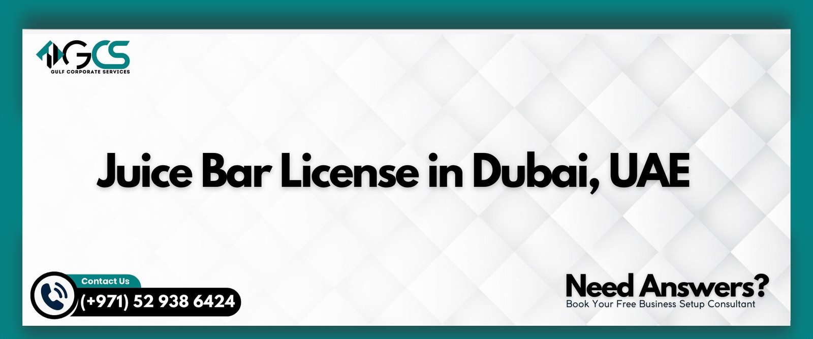 Juice Bar License in Dubai, UAE