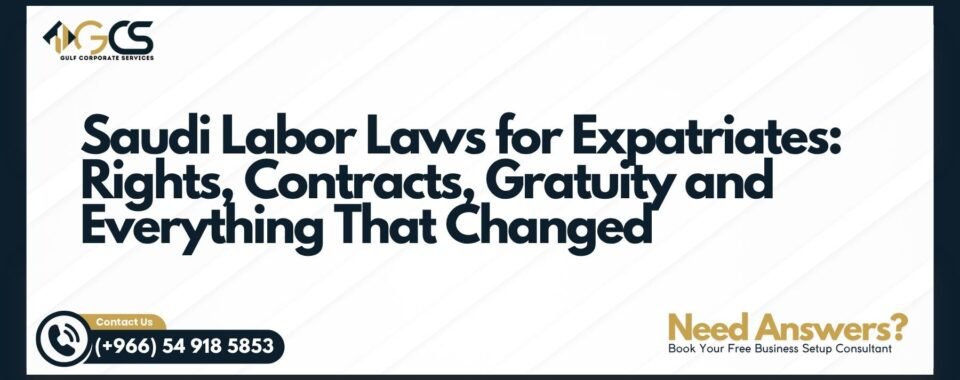 Saudi Labor Laws for Expatriates