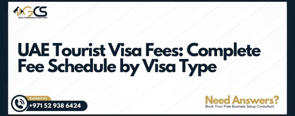 UAE Tourist Visa Fees