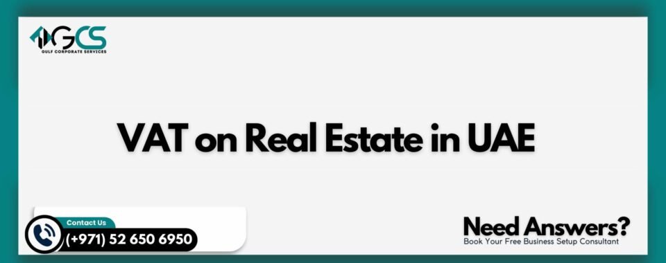 VAT on Real Estate in UAE