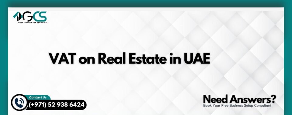 VAT on Real Estate in UAE