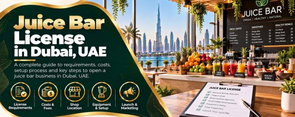 juice bar license in dubai guide