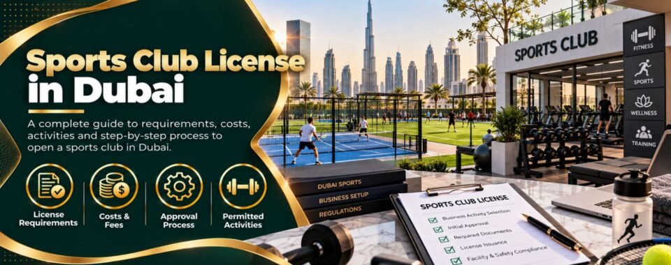 sport club license in dubai guide