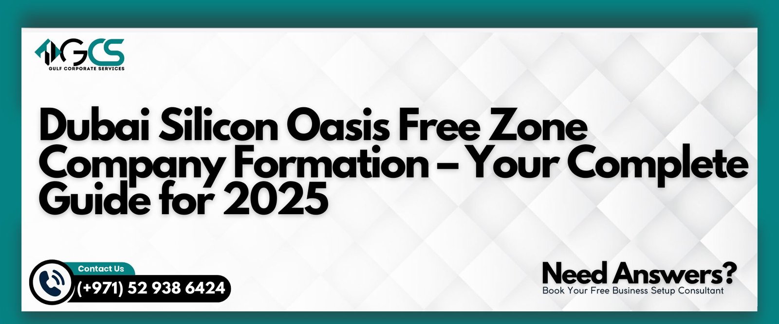 Dubai Silicon Oasis Free Zone Company Formation