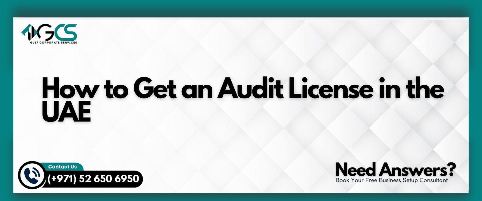 Audit License in UAE