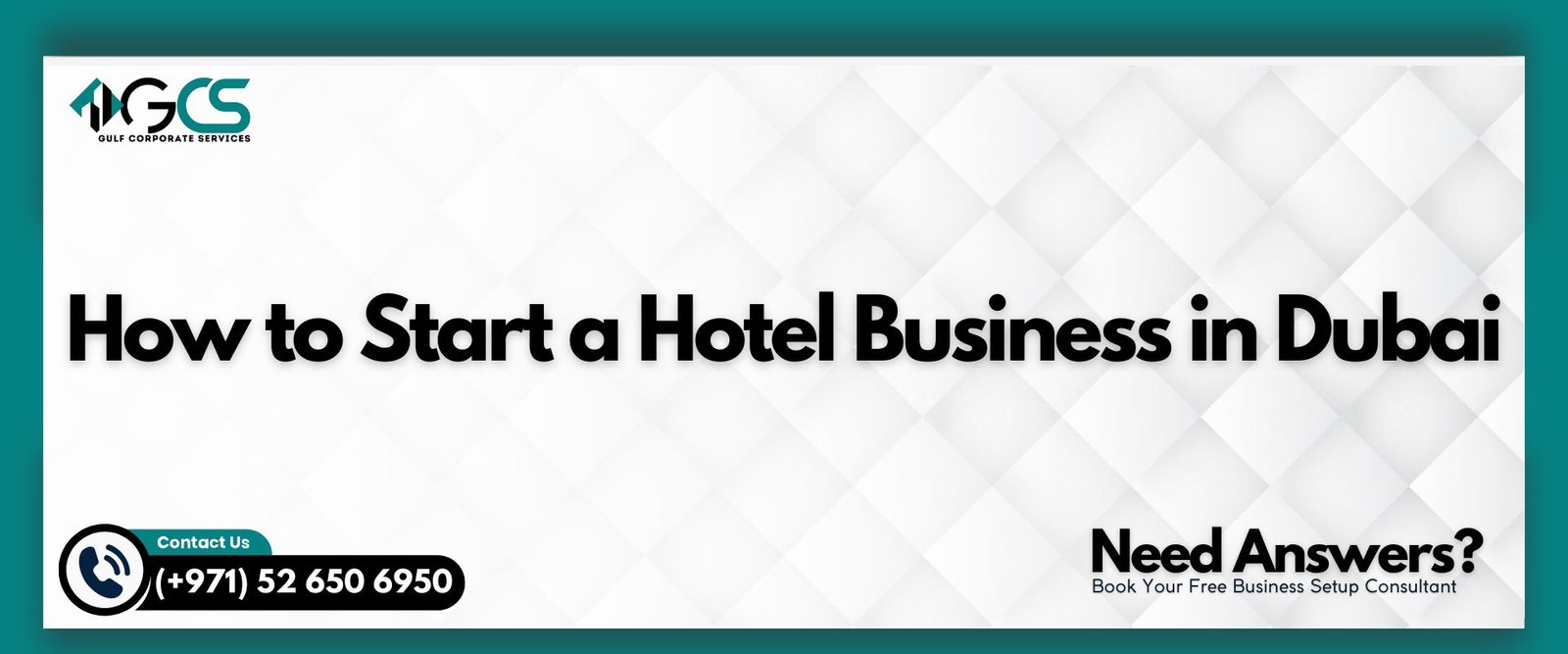 How to Start a Hotel Business in Dubai
