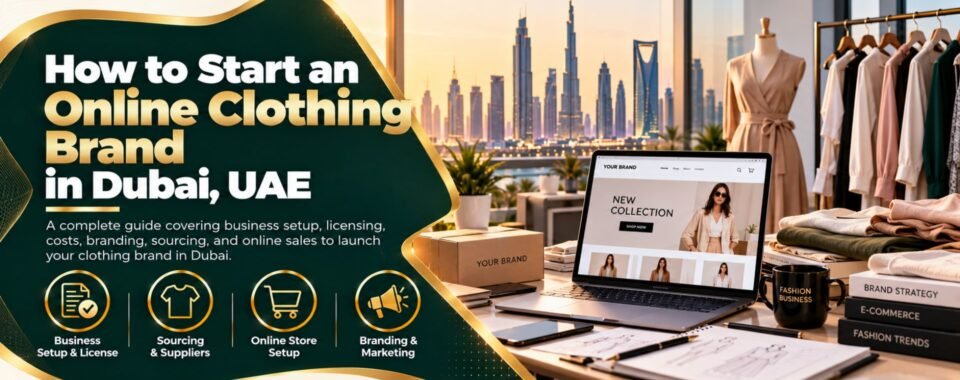 start an online clothing brand in dubai guide