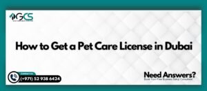 Pet Care License in Dubai