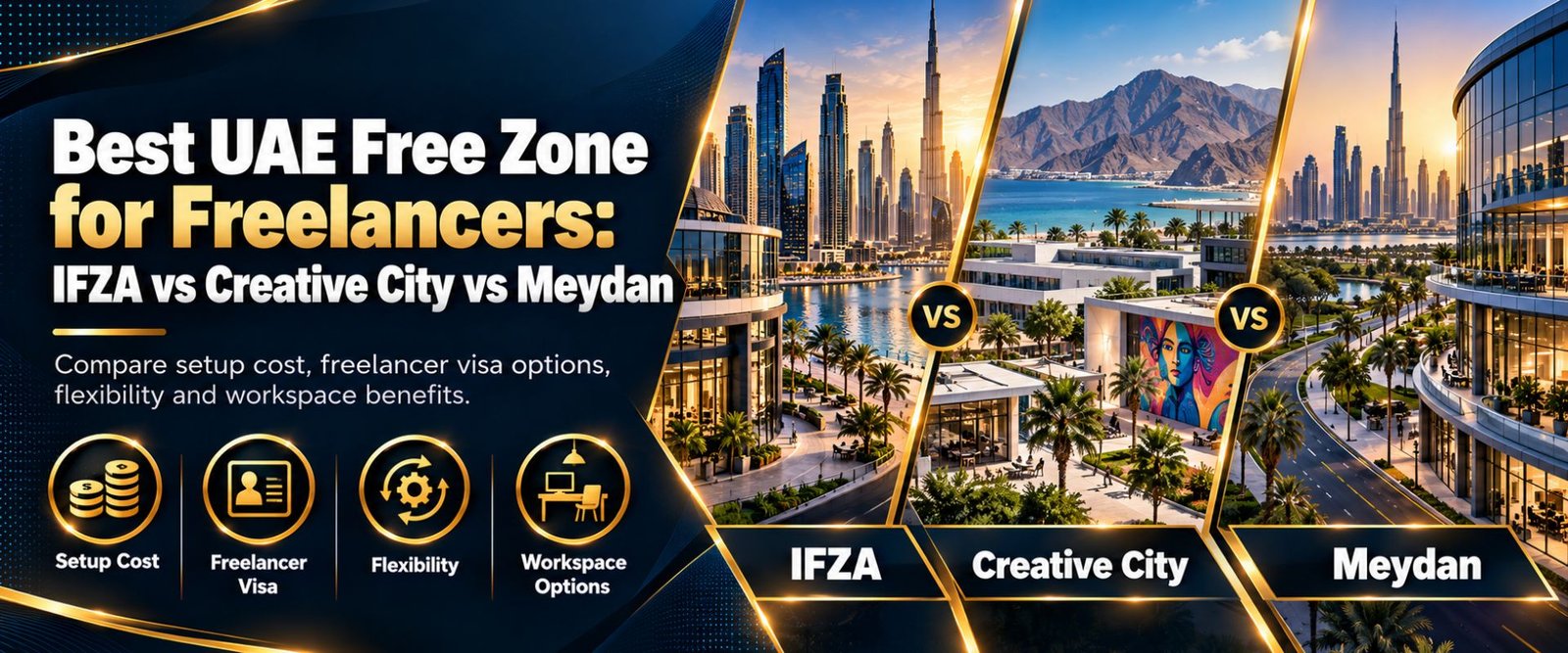 Best UAE Free zone for Freelancer guide