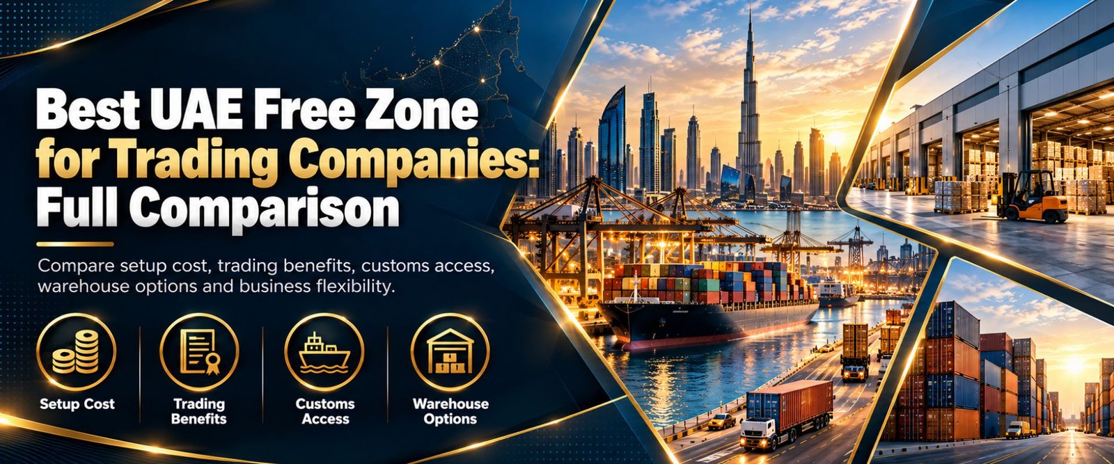 Best UAE Free zone for trading companies guide
