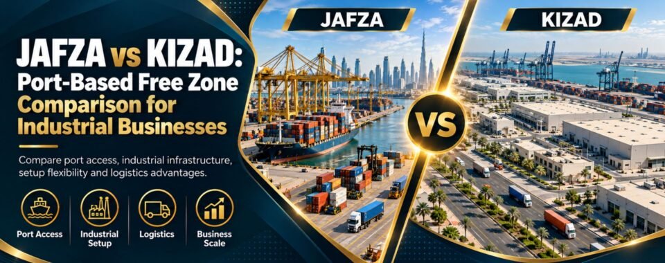 JAFZA vs KIZAD Free zone Comparison Guide